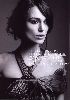 Actress Keira Knightly black and white pictures in Flare Magazine