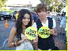 Vanessa Hudgens picture with Zac Efron at the Teen Choice Awards 2007