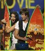 Vanessa Hudgens picture with Zac Efron at the Teen Choice Awards 2007