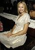 Actress Stacy Keibler photo/picture in a white dress