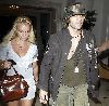 Sexy Britney Spears picture/pic at the hip with Criss in LA