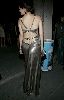 Mischa Barton back pic/photo in a silver dress