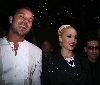 Designer Gwen Stefani pic/picture with Gavin Rossdale shows off her new collection