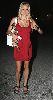 Hot Anna Kournikova Cleavage picture/pic wearing a red dress