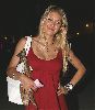 Sexy Anna Kournikova Cleavage picture/pic wearing a red dress