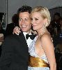 Actor Ioan Gruffudd pic with Alice Evans at Metropolitan Museum of Art