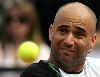 Andre Agassi photo at 2005 Telecom Master Series ATP in Italy