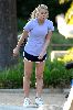 Jessica Simpson picture doing some sports wearing a sexy short shorts