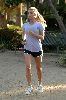 Jessica Simpson pictures doing some sports wearing a sexy short shorts