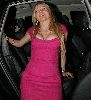 Sexy Jewel Kilcher cleavgae pictures in a pink dress