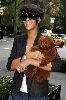 Sexy Rihanna pictures walking with her teddy bear in NYC