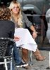 Lindsay Lohan pictures having lunch