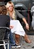 Lindsay Lohan pictures having lunch