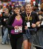 Katie Holmes pictures with Tom and Suri  after she Completes the NYC Marathon