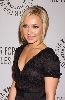 Sexy Hayden Panettiere black dress photos at the Paley Center for Media Honors Jeff Zucker and Dick Ebersol on November 12th 2007