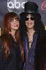 Perla Ferrar and Slash pictures at 2007 American Music Awards