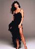 Sexy Charisma Carpenter black dress pictures