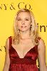 Sexy Kristen Bell red dress cleavage pictures