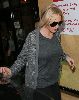 Lindsay Lohan : lindsay lohan grey tshirt big