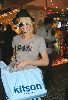 Paris Hilton pictures shopping for Christmas