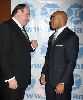 James Gandolfini : Tiki Barber- Joe DiMaggio Award Gala3