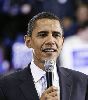 Barack Obama Campaigning At Del Sol High School In Las Vegas