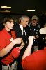 Ron Paul : Ron Paul- Ron Paul Visits Peter Piper Pizza2