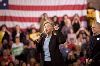 Hillary Clinton : Hillary Clinton Rally At Greenspun Middle School In Henderson, Nevada16