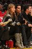 Jessica Alba at the Lakers vs Warriors game on December 7th 2007