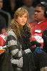 Jessica Alba at the Lakers vs Warriors game on December 7th 2007