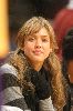 Jessica Alba at the Lakers vs Warriors game on December 7th 2007