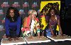 Rutina Wesley : Rutina Wesley-  How She Move  Stars Handprint Ceremony at Planet Hollywood NYC2