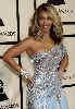 Beyonce Knowles on the red carpet of the 50th Annual Grammy Awards