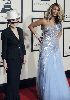 Beyonce Knowles and yoko ono at the 50th Annual Grammy Awards