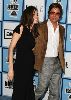 Angelina Jolie and Brad Pitt attend the 2008 Independent Spirit Awards in Santa Monica on February 23rd, 2008