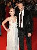 Hugh Jackman and Scarlett Johansson arrive at The Prestige London Premiere on November 5th 2006