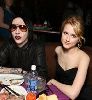 Evan Rachel Wood and marilyn manson