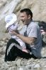 Ben Affleck playing with his baby daughter violet