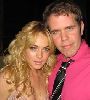 Perez Hilton and lindsay lohan