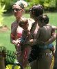 Jayden James and Britney Spears in hawaii on February 23rd, 2006