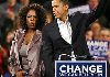 Barack Obama and Oprah Winfrey