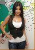 Kim Kardashian on MTV's TRL on March 10th 2008