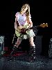 Liz Phair mini skirt and leather boots