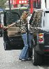 Elle MacPherson : Elle Macpherson gets out of a car 2