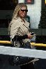 Fergie : Fergie leaving GMTV Studios 4