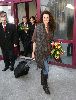 Andie MacDowell : Andie MacDowell arrives in Poland 05 122 431lo