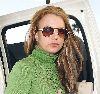 Britney Spears : Britney Spears in c-thru turtleneck arriving at Romanov restaurant2 47dfaf2e6adf6