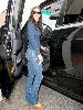 Courteney Cox denim jeans about to get in her car