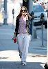 Drew Barrymore picture alone in Hollywood sunday morning on April 1st 2007