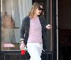 Drew Barrymore picture alone in Hollywood sunday morning on April 1st 2007